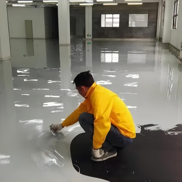 诸暨防腐防静电地坪,防腐防静电自流平地坪产品图1